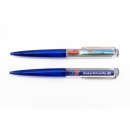 Kugelschreiber mit Schwimmkörper / Busschmiede Blau...