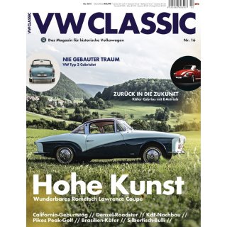 VW Classic +++ Das Magazin für historische Volkswagen+++