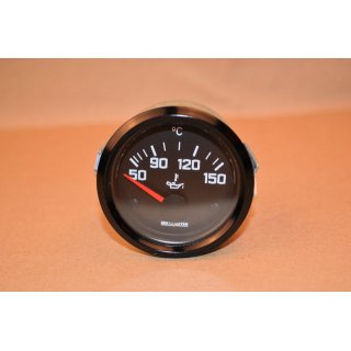 Motometer:  ÖL  - Temperaturanzeige 50°- 150°    52mm /  12 Volt