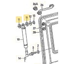 T3 Gummiunterlage Gasfeder an Führungszapfen N   902 282 01