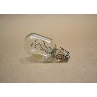Glühlampe: 12Volt 5W  Glassockel für Standlicht/Tagfahrlicht